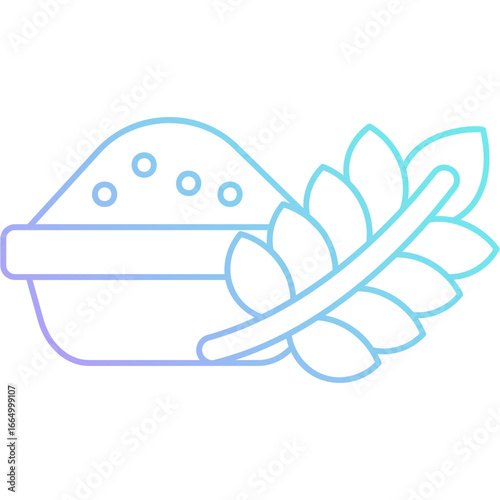 Gradient Gluten Icon