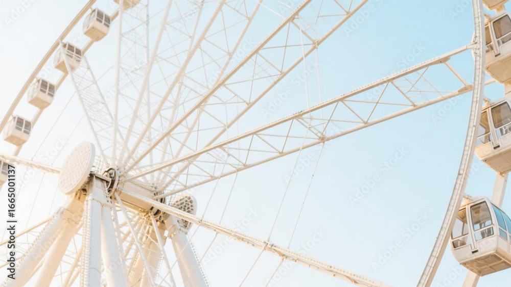 Naklejka premium ferris wheel