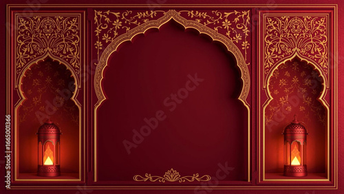 islamic calligraphy ornament
