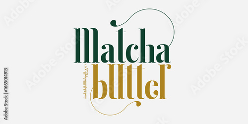 Elegant alphabet serif condensed letters font and number. Typography Luxury classic lettering serif fonts decorative wedding vintage food gastronome retro concept. vector illustration Semi stencil