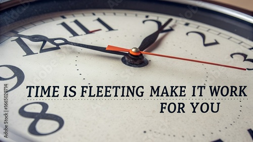 Wallpaper Mural Time is Fleeting Discover How to Make Every Moment Count Effectively Torontodigital.ca