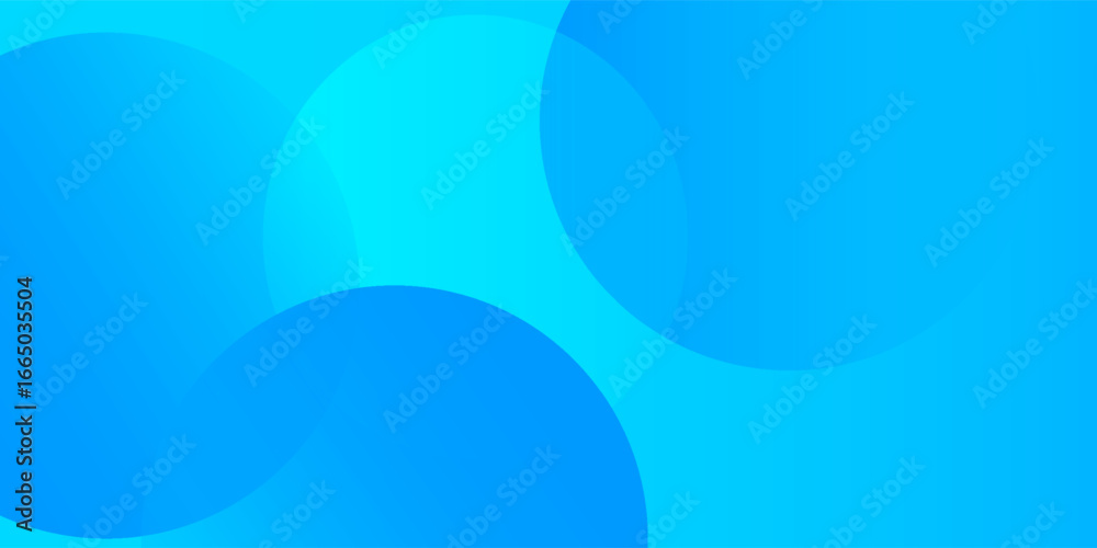 Fototapeta premium Abstract background blue with dynamic circle shape elements art modern simple