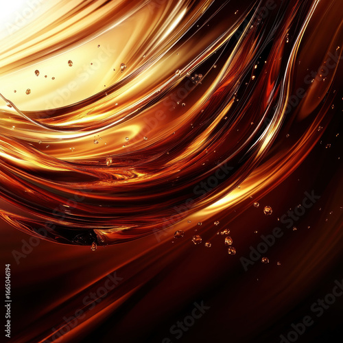 Fiery whiskey splash in a tumbler, deep amber liquid swirling, dramatic lighting highlighting each droplet, moody and sophisticated, high-quality stock image with copy space. 