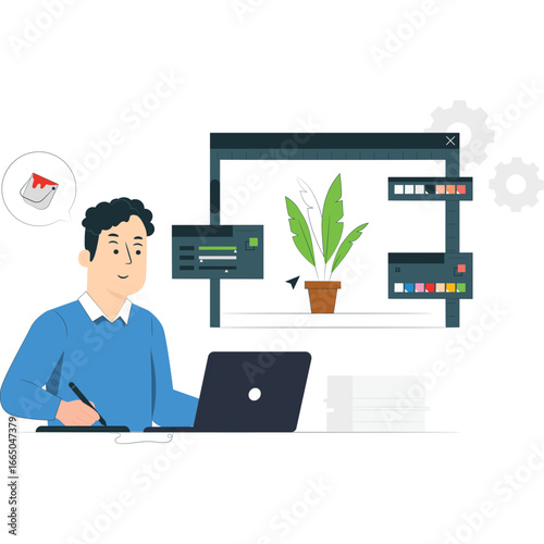 Add Color – Creative Design Illustration