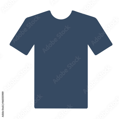 Dark blue short sleeve t shirt apparel clothing