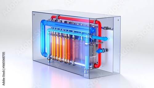 Transparent Heat Exchanger System.