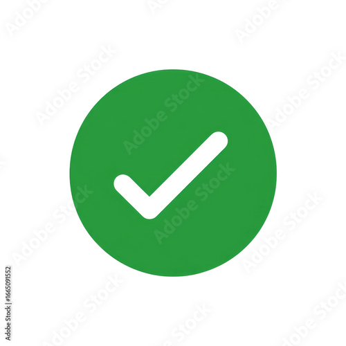 white check mark icon in green circle isolated on transparent background Remove png, Clipping Path, pen tool