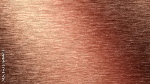 Brushed Rose Gold Metal Texture