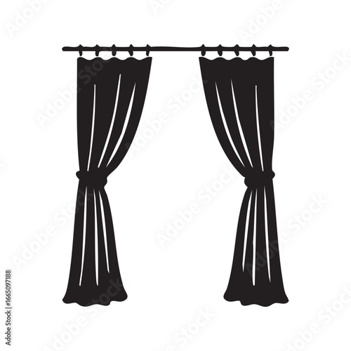 curtains and curtain