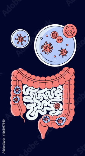 Understanding viral infections affecting the human digestive system and gut health