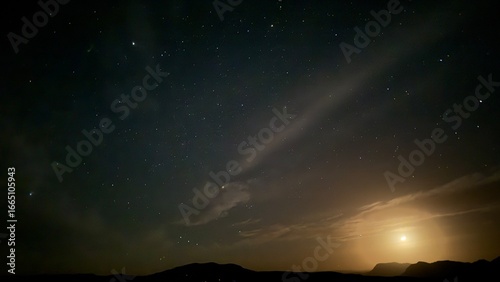 Certified Dark Sky over Terlingua, Texas – Starry Night in Big Bend Region