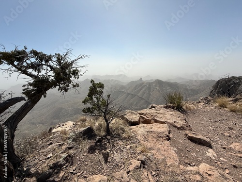 South Rim Trail Views – Scenic Overlook at Big Bend National Park, Texas