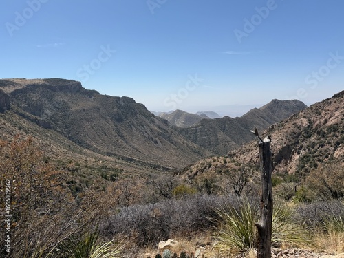 South Rim Trail Views – Scenic Overlook at Big Bend National Park, Texas