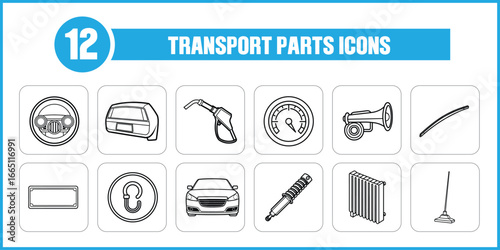 Transport Part Icons