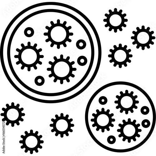 Bacteria Icon