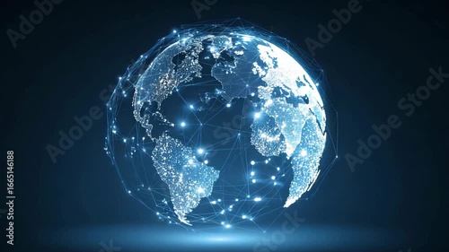 Networking technologies connect the world through digital mapping