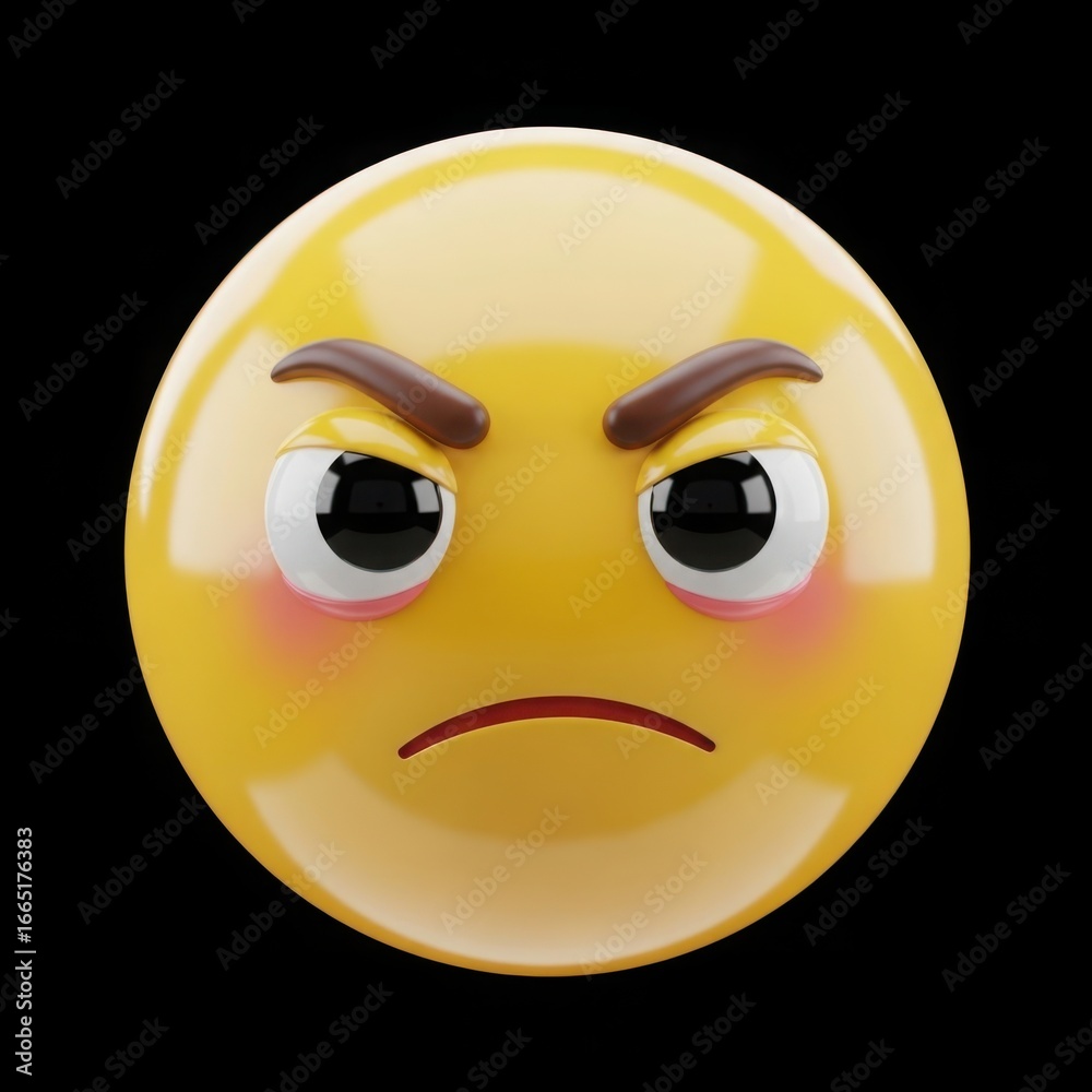 Fototapeta premium vector illustration of a smiley