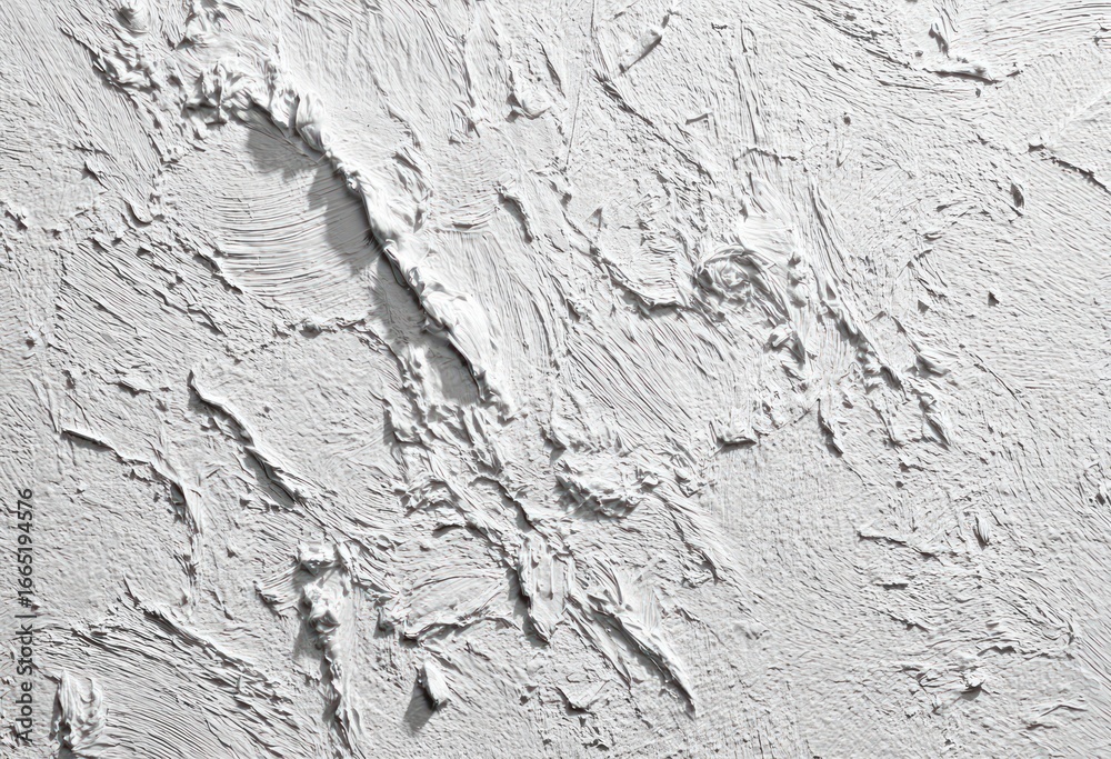 Fototapeta premium Close-up view of textured plaster surface.