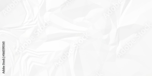 Wrinkle ripped creased white crumple aged closeup craft document grunge recycling paper background.	