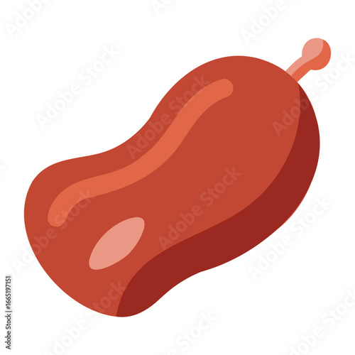 Meaty Pork and Meat Food Graphic Illustration