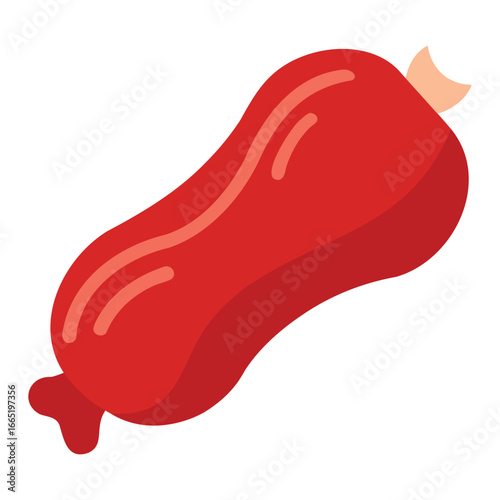 Meaty Pork and Meat Food Graphic Illustration