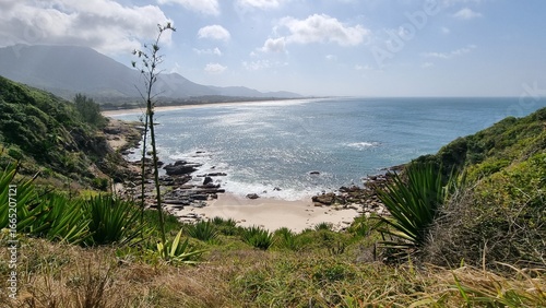 Beach of Maricá, black point