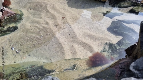 Beach of Maricá, black point