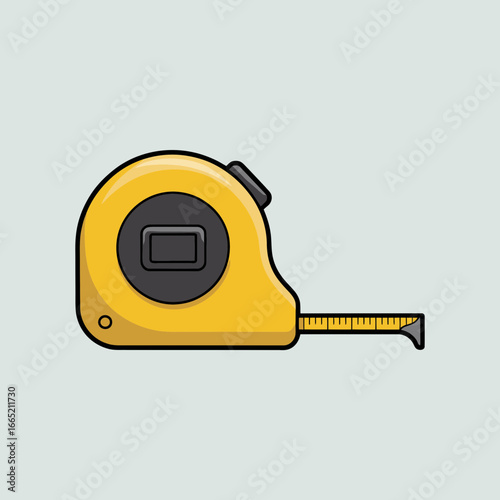 yellow measuring tape