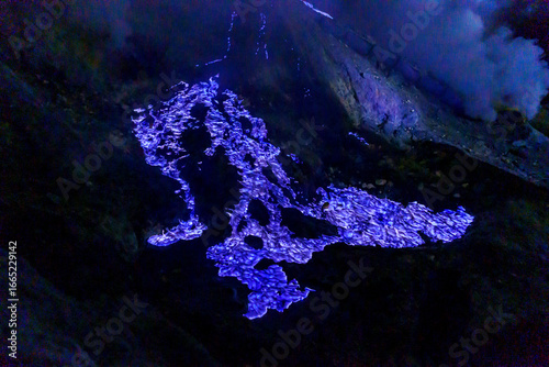 Quadro su tela Kawa Ijen on te Jawa te best place on te World