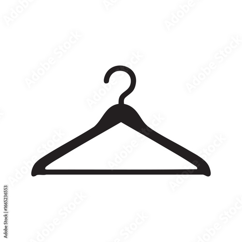Hanger isolated on white
