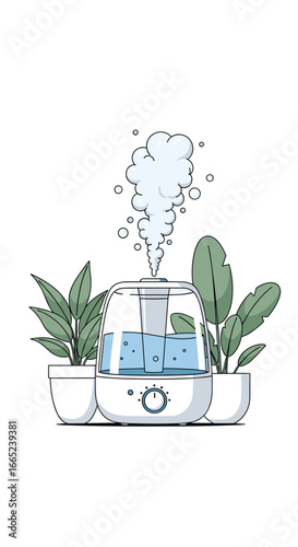 Aromatherapy humidifier enhances home ambiance with essential oils and soothing mist