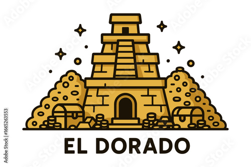 Vector Illustration of El Dorado
