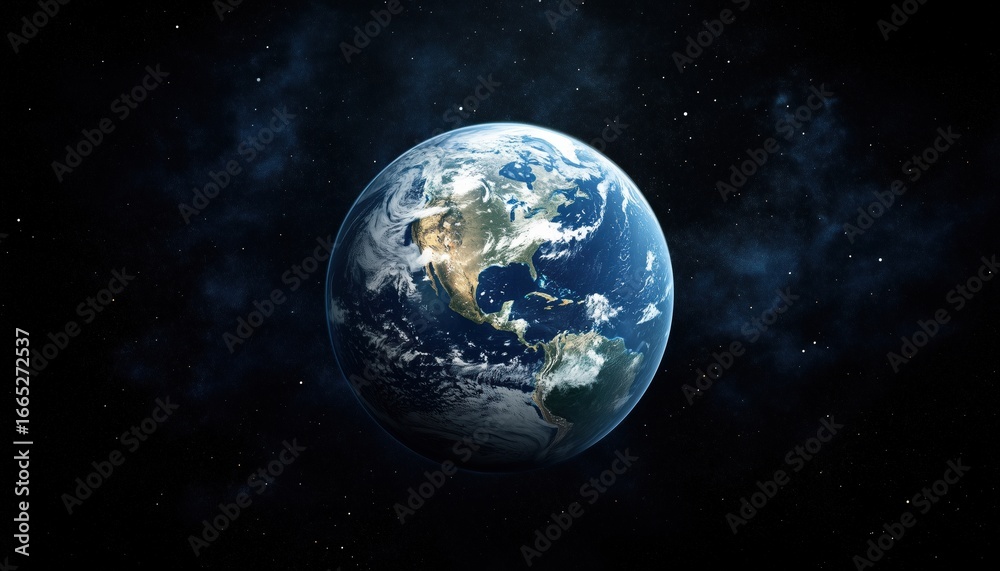 Obraz premium Stunning Earth: A Breathtaking Look At The Beauty Of Our Home Planet, With Its Diverse Landscapes, Oceans, And Wildlife.