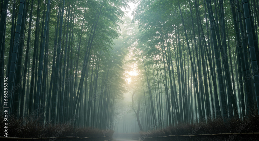 Obraz premium rays of light through the window