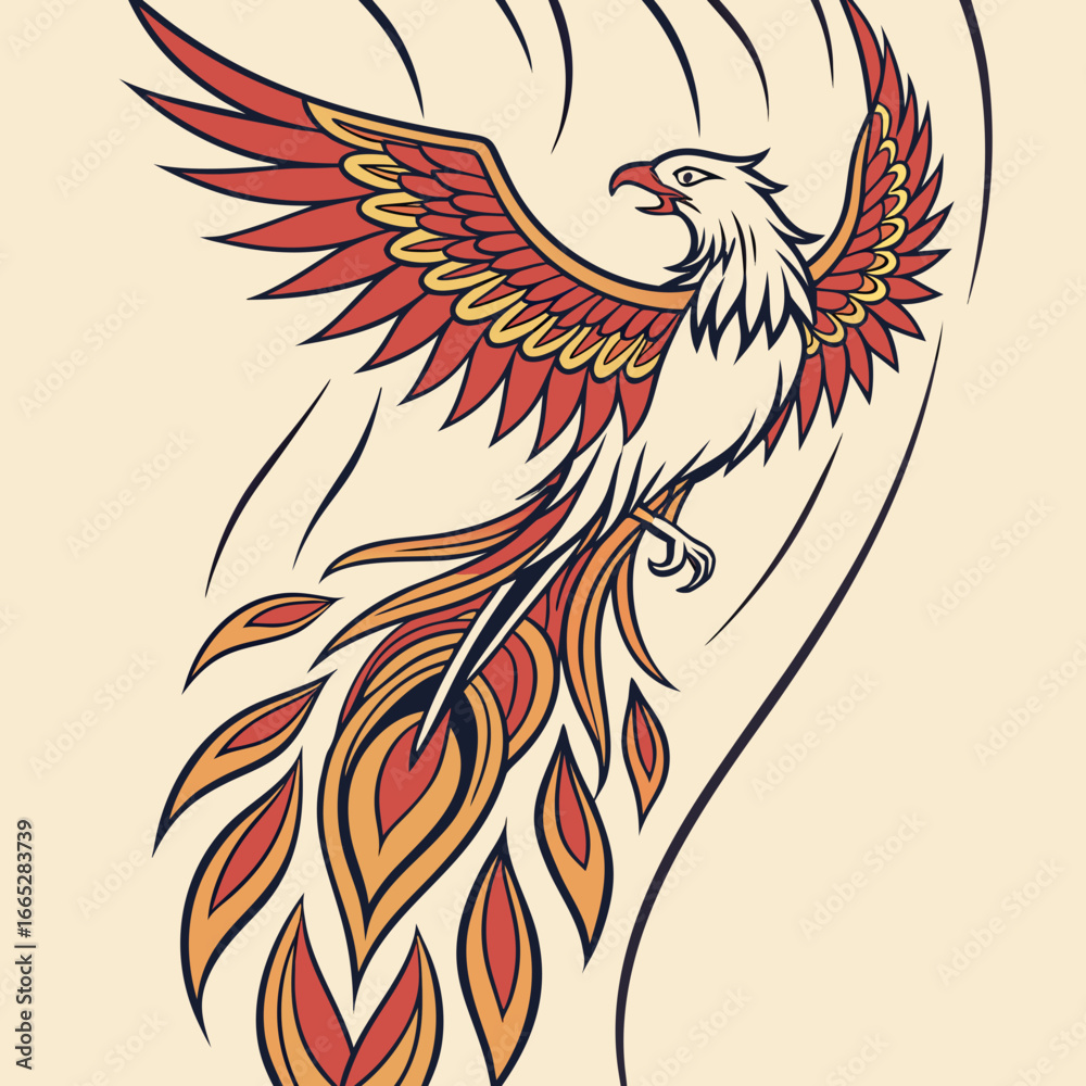 Obraz premium vector bird illustration