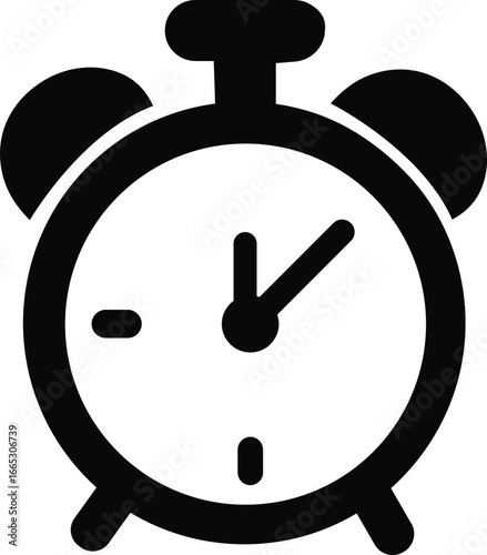 Timekeeping device icon, Simple black clock on green background for time related concepts, ,Business lunch icon. Knife, fork and plate with clock illustration. Lunch time symbol.