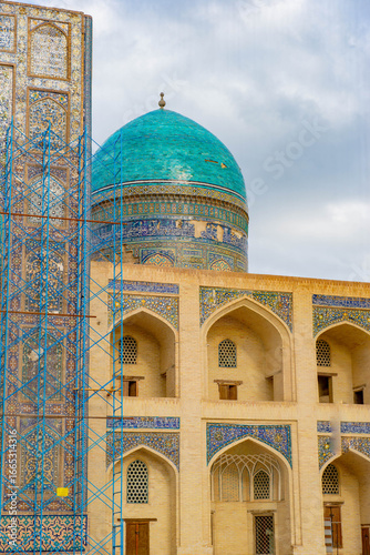 Miri Arab Madrasah in Bukhara is very beautiful