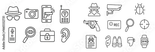 Fingerprint identification patterns showing various symbols and indicators for authentication processes in security systems
