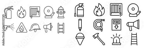 Collection of medical icons including first aid kits, bandages, and medications arranged in a grid format for educational purposes