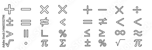 Engineering tool icons collection featuring various instruments used for design and construction projects