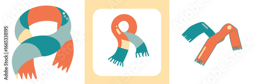 Stay cozy and stylish with these colorful winter scarves, perfect for keeping warm and adding a touch of flair to your cold weather outfits