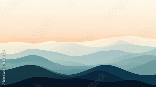 Minimalist abstract gradient with soft color transitions, creating a sleek and contemporary background —ar 16:9 
