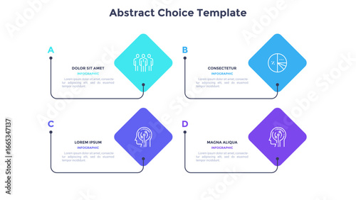 Modern Business Infographic Vector Banner