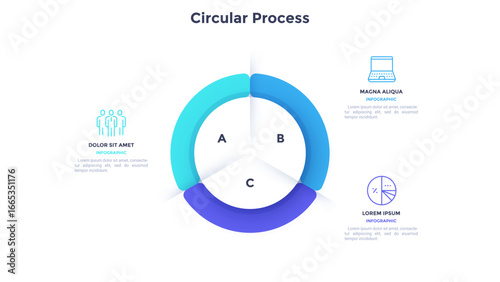 Modern Business Infographic Vector Banner