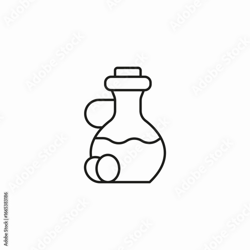 olive oil container icon sign vector