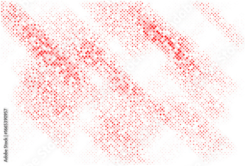 High-Quality Halftone Dotted Vector Pattern for Graphic Design