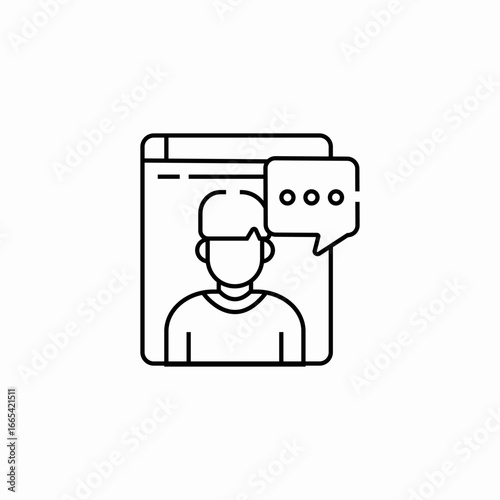 customer feedback online icon sign vector