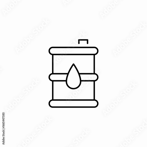liquid container icon sign vector