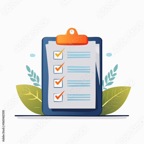 Checklist Design Illustration