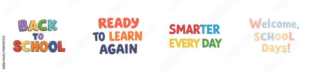 Back to school ready to learn again classroom educational graphics colorful environment engaging viewpoint isolated set PNG Back to school ready to learn again classroom educational graphics colorful environment engaging viewpoint isolated set PNG